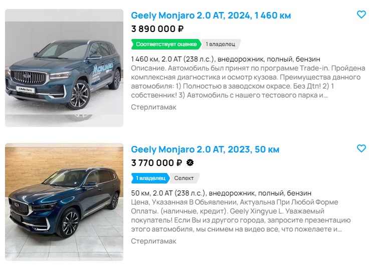 одержанные Джили Монжаро